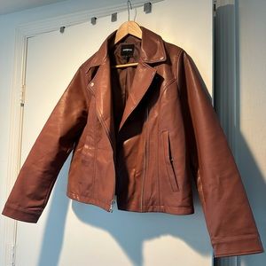 Express leather jacket size L.